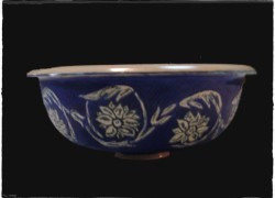 Τραβερτίνο Νιπτήρες Μπάνιου Αντικέ Φλώρα