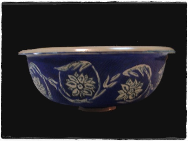 Travertine Bathroom Basins Antique Flora