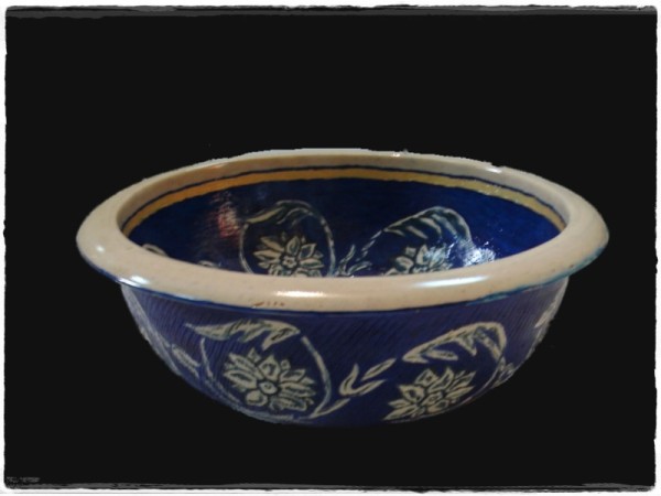 Travertine Bathroom Basins Antique Flora