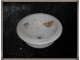 Travertine Handmade Little Basin Plan Butterflies
