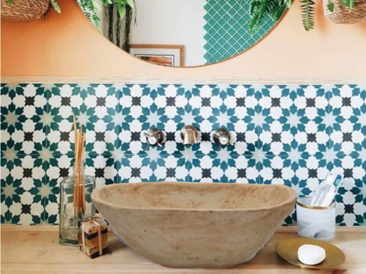 Βαθύς νιπτήρες μπάνιου επιτραπέζιοι Κρόνος ηφαιστειακή!