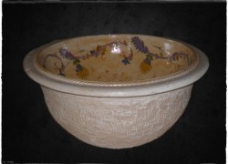 Vineyard Travertine Bathroom Sinks