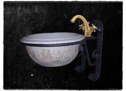 Wc Ρουστίκ Τραβερτίνο Νιπτήρες  Μετέωρα