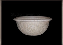 Wc Ρουστίκ Τραβερτίνο Νιπτήρες  Μετέωρα