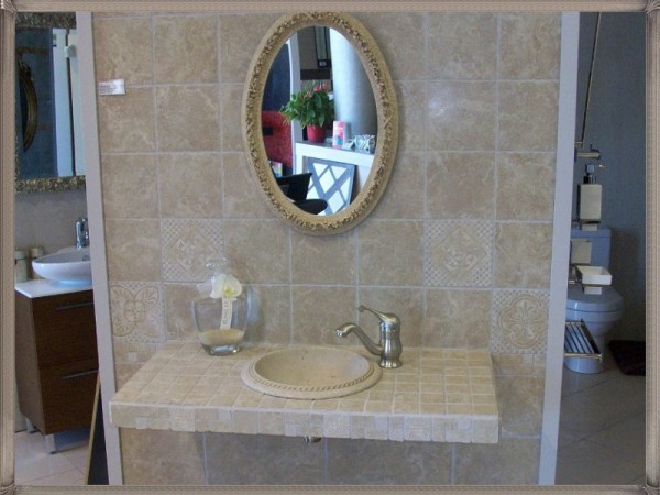 Wc Ρουστίκ Τραβερτίνο Νιπτήρες  Μετέωρα