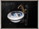 Handmade Bathroom Washbasins Wc Flowers Lilies