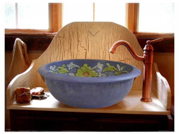 Handmade Retro bath basin Elounda