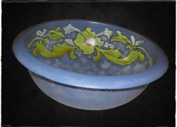 Handmade Retro bath basin Elounda