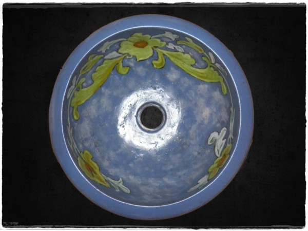 Handmade Retro bath basin Elounda