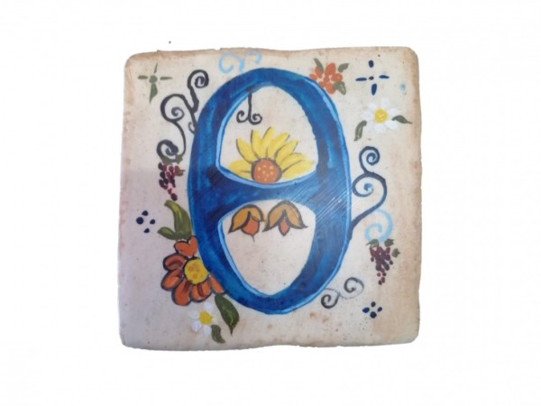 Χειροποίητες πέτρινες πινακίδες 16 χ 16 cm  