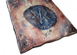 Monastic Handmade Old Hotel Wall Sign 60 x 60 cm Iris Villa Kea