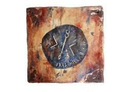 Monastic Handmade Old Hotel Wall Sign 60 x 60 cm Iris Villa Kea