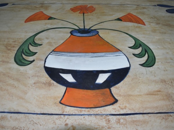 Πέτρινο Ντεκόρ Τραβερτίνο Χειροποίητο Εσωτερικού Εξωτερικού Χώρου Γλάστρα 90 χ 160 cm