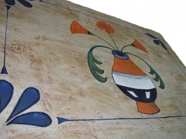 Πέτρινο Ντεκόρ Τραβερτίνο Χειροποίητο Εσωτερικού Εξωτερικού Χώρου Γλάστρα 90 χ 160 cm