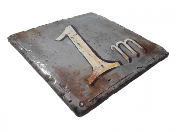 Handmade tile signs 20 x 20 cm hand painted!