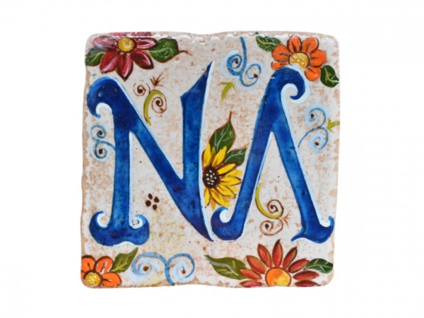 Χειροποίητες πέτρινες πινακίδες 16 χ 16 cm  