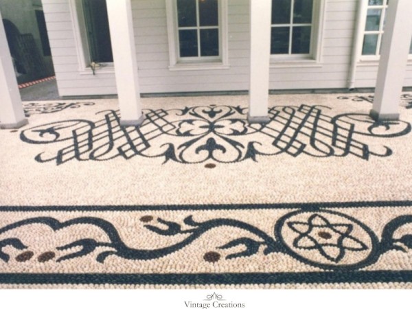 Majestic composition of pebbles mosaic Talos price offer