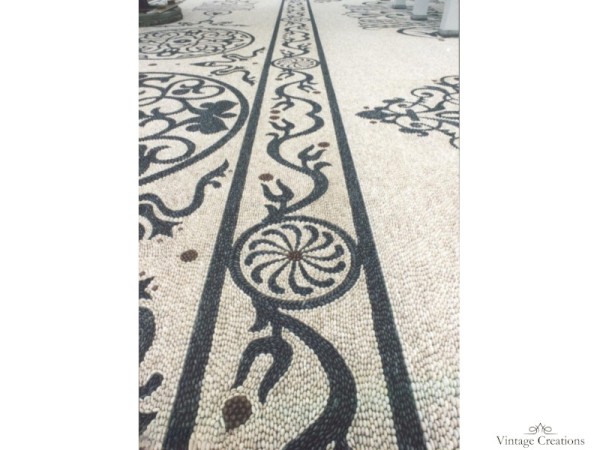 Majestic composition of pebbles mosaic Talos price offer