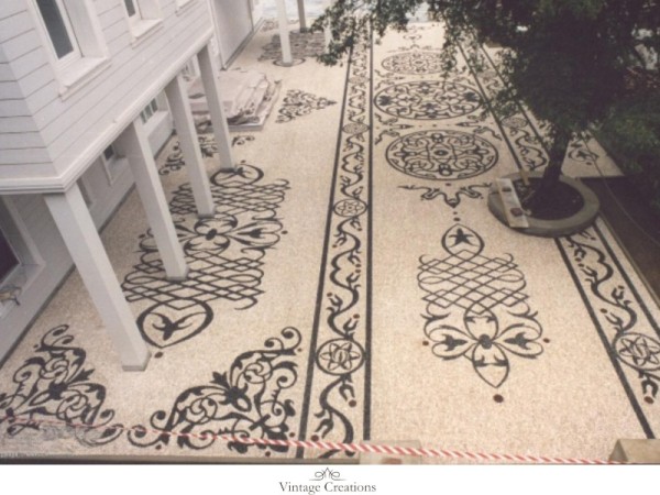 Majestic composition of pebbles mosaic Talos price offer