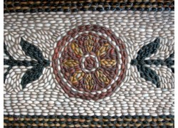 Pebble Iris mosaic floors