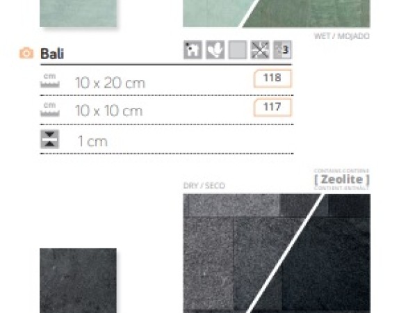 Πλακάκια από ζεόλιθο