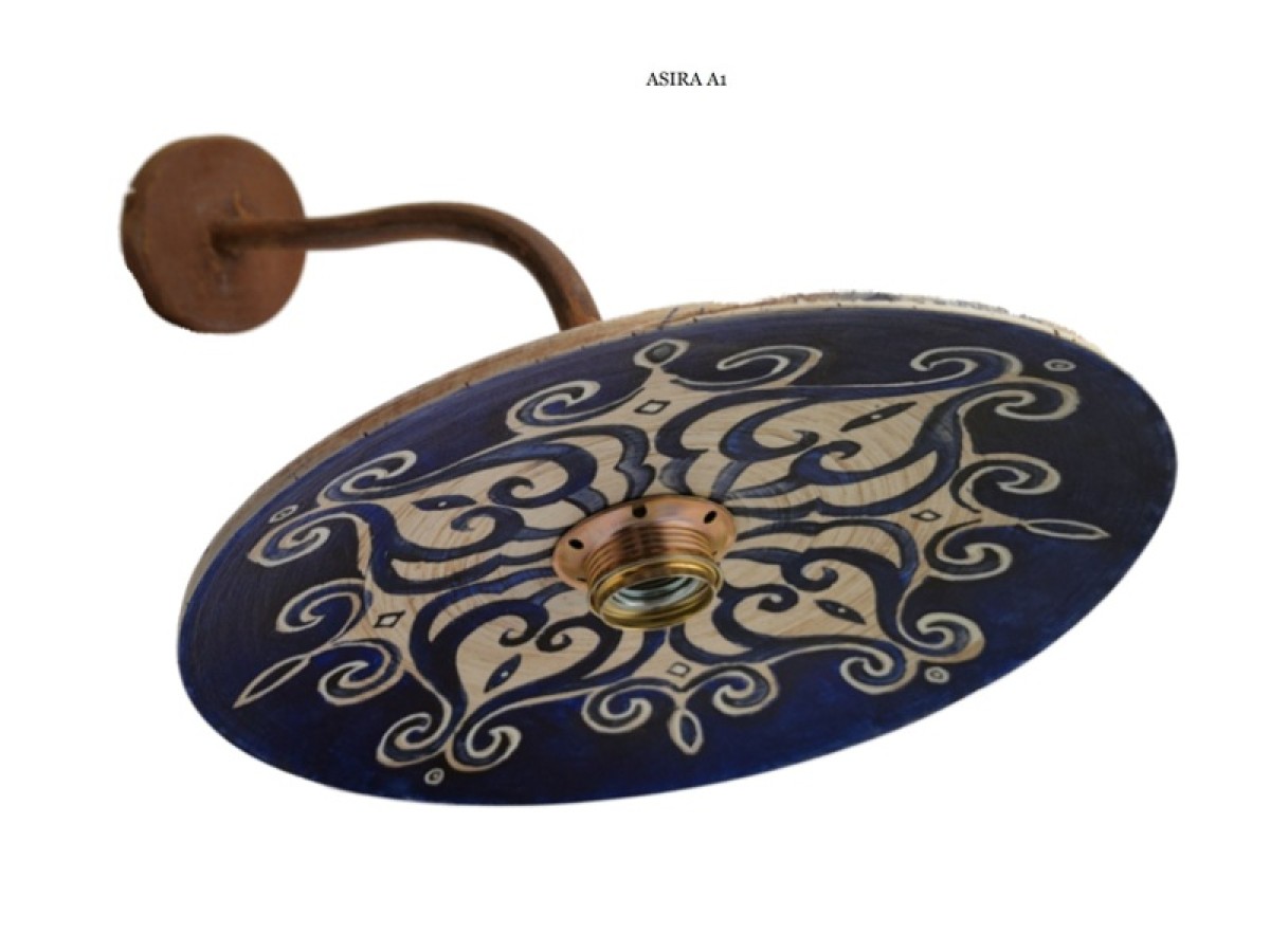 Χειροποίητα φωτιστικά τοίχου asira 