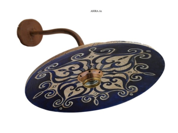 Χειροποίητα φωτιστικά τοίχου asira 