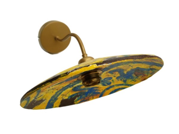 Μετέωρα Φωτιστικά τοίχων χειροποίητα παλαιωμένα 