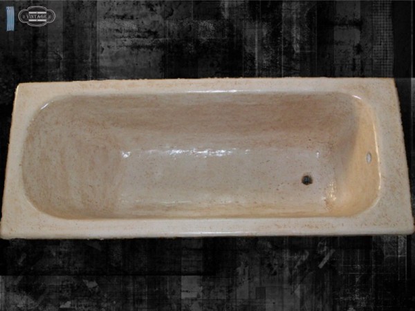 Μπανιέρες Πέτρινες Τραβερτίνο Βίντατζ Μπεζ.