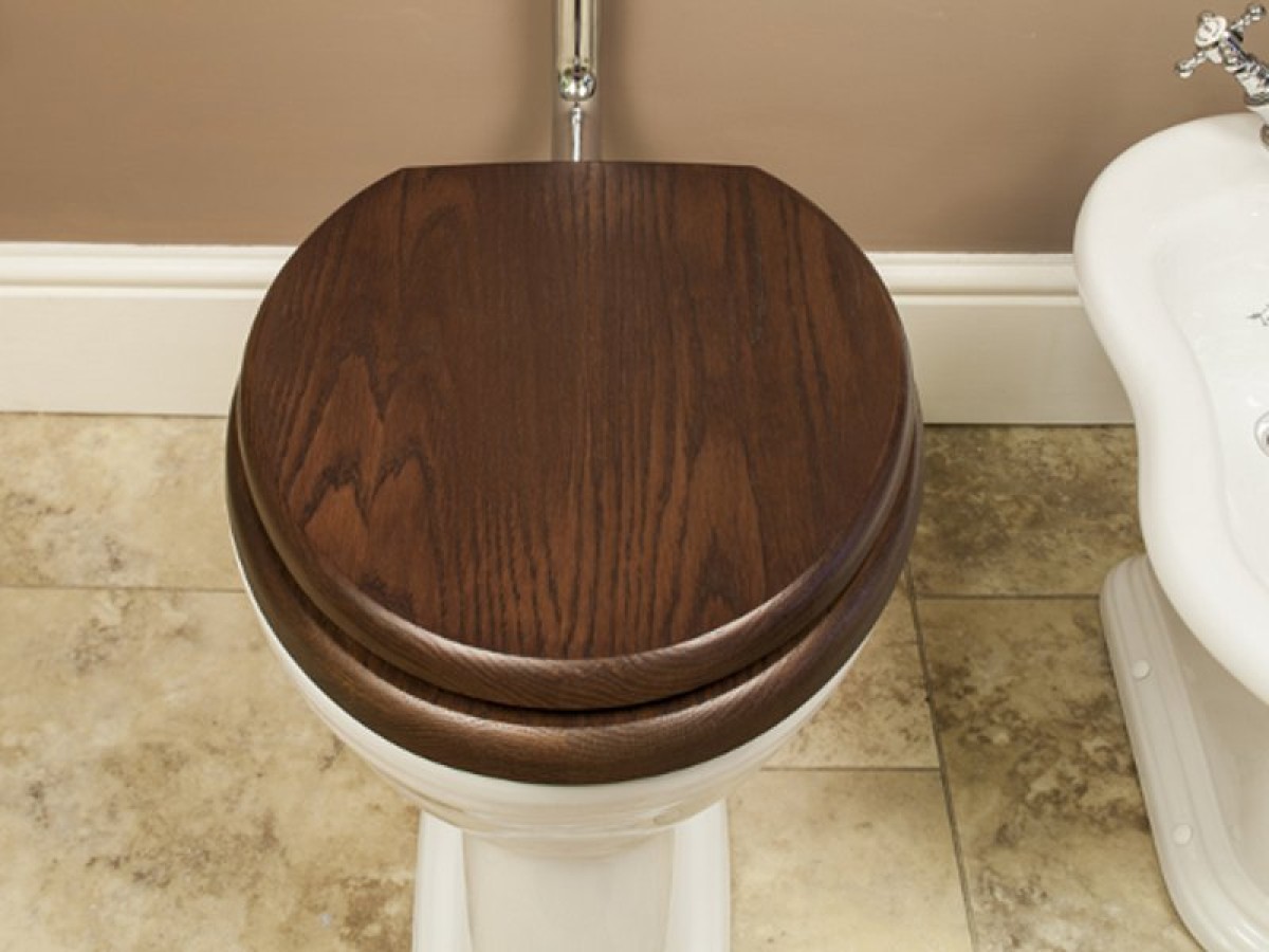 Καλύμματα Λεκάνης Μπάνιου Ρουστίκ Φυσικό Ξύλο.