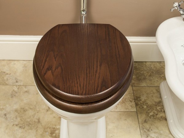 Καλύμματα Λεκάνης Μπάνιου Ρουστίκ Φυσικό Ξύλο.