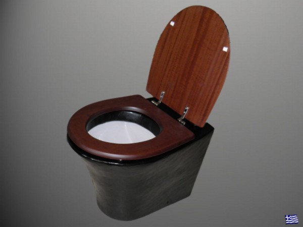 Καλύμματα Λεκάνης Μπάνιου Ρουστίκ Φυσικό Ξύλο.