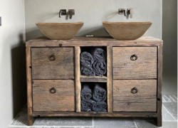 Artemis rustic bathroom furniture