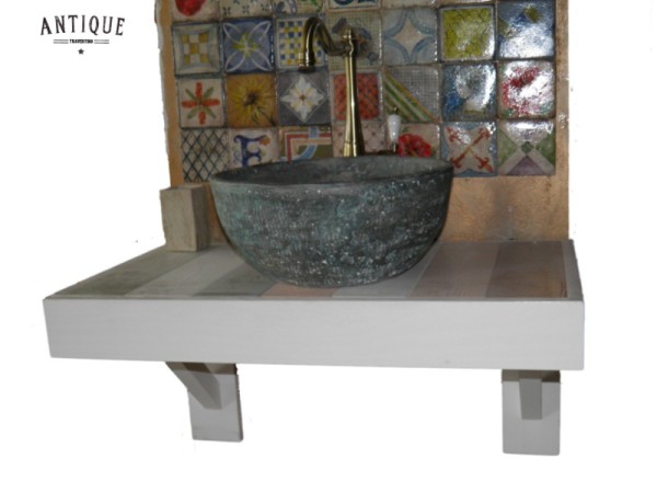 Country Bathroom Furniture Wall Serifos Price