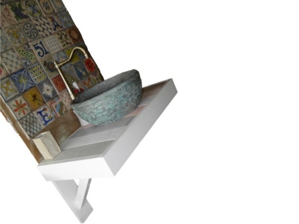 Country Bathroom Furniture Wall Serifos Price