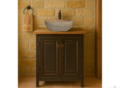 Handmade Country Bathroom Furniture Aged Sifnos