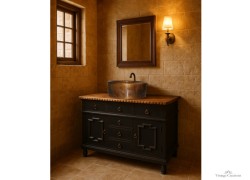Dimitsana Traditional Rustic Bathroom Furniture