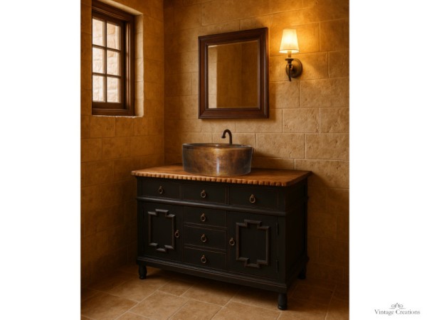 Dimitsana Traditional Rustic Bathroom Furniture