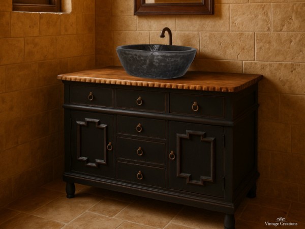 Dimitsana Traditional Rustic Bathroom Furniture