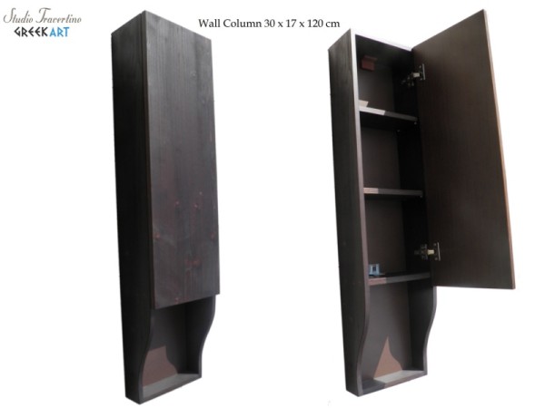 Bathroom furniture Ionia with Travertine washbasins