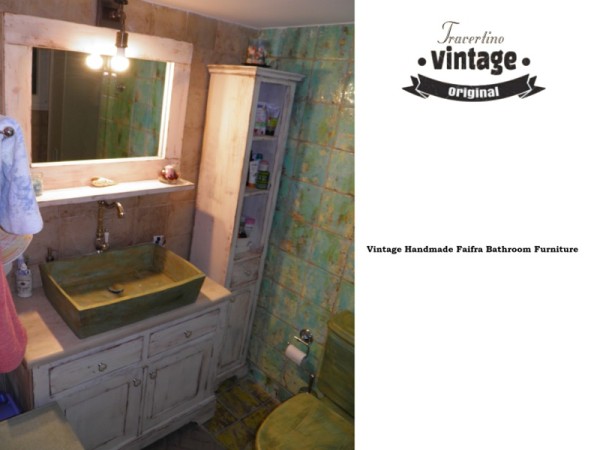 Faidra Antique Bathroom Furniture Handmade Top