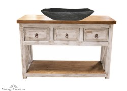 Handmade Bathroom Furniture antique Gavdos offers