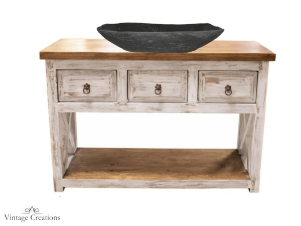 Handmade Bathroom Furniture antique Gavdos offers