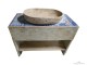Handmade bathroom furniture bench with mosaic design Delos