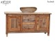 Epirus Rustic Bathroom Furniture Price