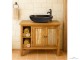 Iokasti Rustic Bathroom Furniture With Travertine Sinks!