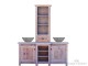 Hera Rustic Handmade Bathroom Furniture Compositions