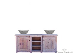 Hera Rustic Handmade Bathroom Furniture Compositions