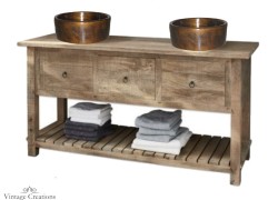 Large rustic bathroom furniture Doxa