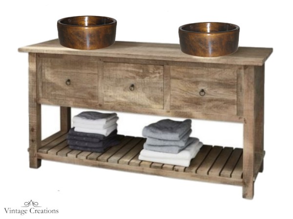 Large rustic bathroom furniture Doxa